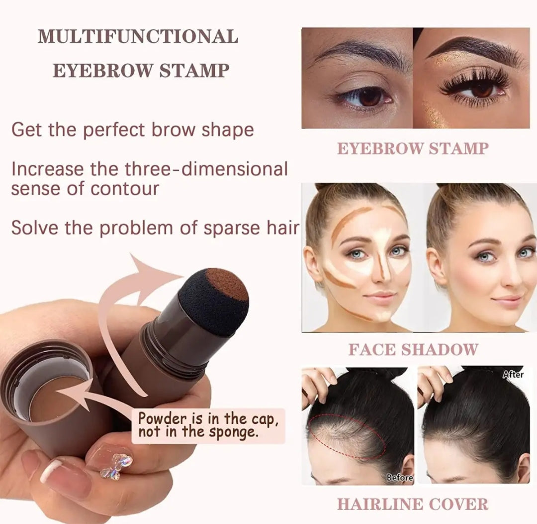 Eyebrow Stencils and Eyebrow Pen Brushes Hairline Powder
