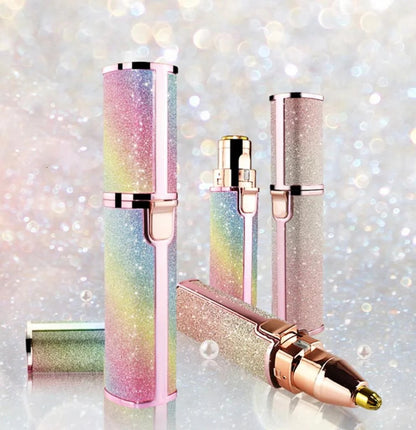 2 in 1 Facial Hair Remover & Eyebrow Trimmer 😍 | Rechargeable 🔋⚡ |