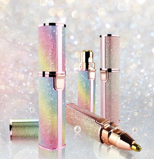 2 in 1 Facial Hair Remover & Eyebrow Trimmer 😍 | Rechargeable 🔋⚡ |